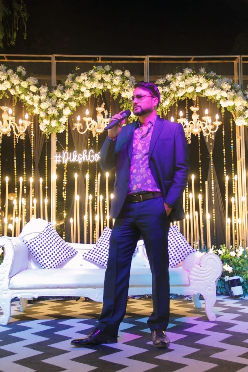 Anchor Nitin Anand Sanzgiri