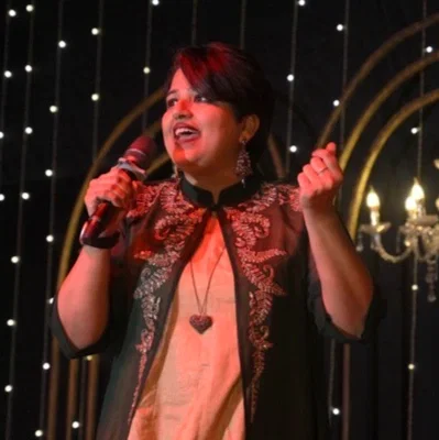 Emcee Aditi Shukla