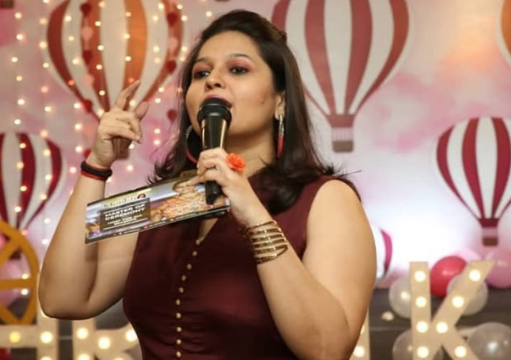 Emcee Monisha