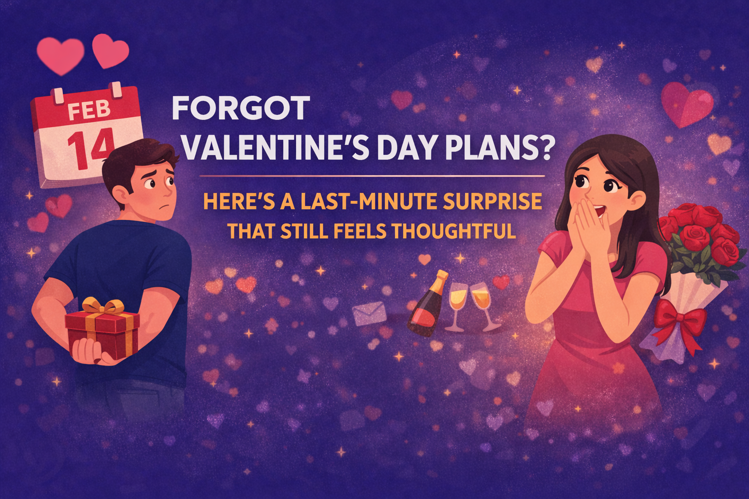 Forgot Valentine’s Day Plans? Here’s a Last-Minute Surprise That Still Feels Thoughtful