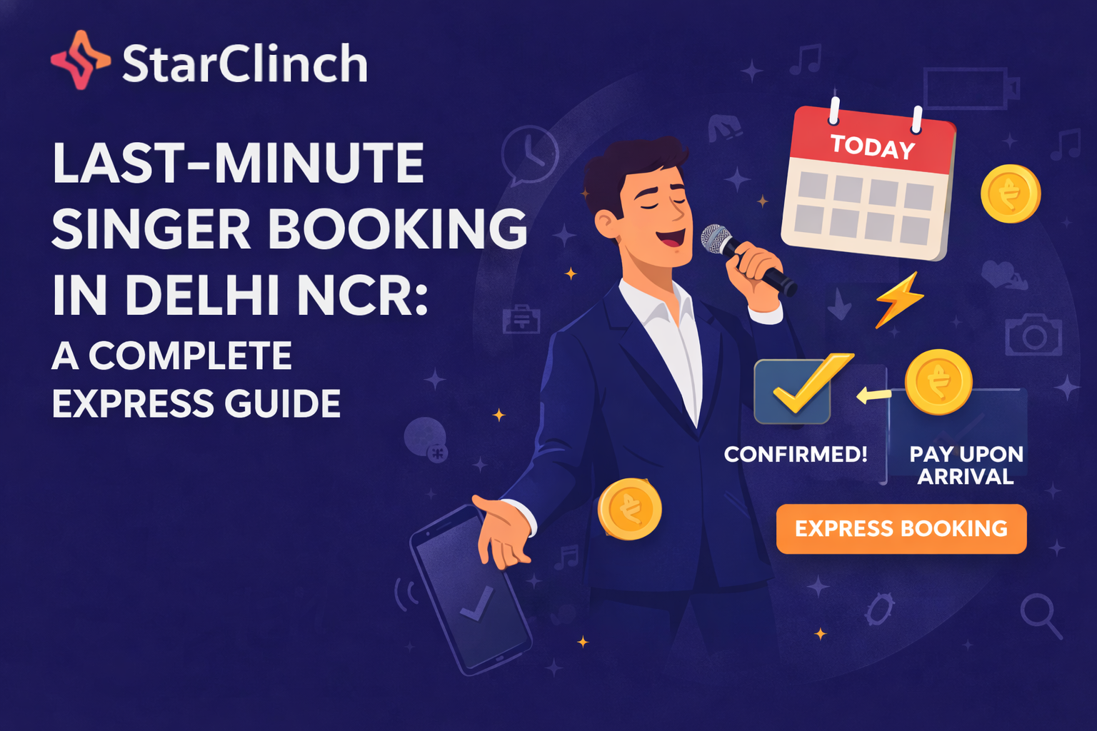 How to Quickly Book a Singer in Delhi NCR for Urgent Events