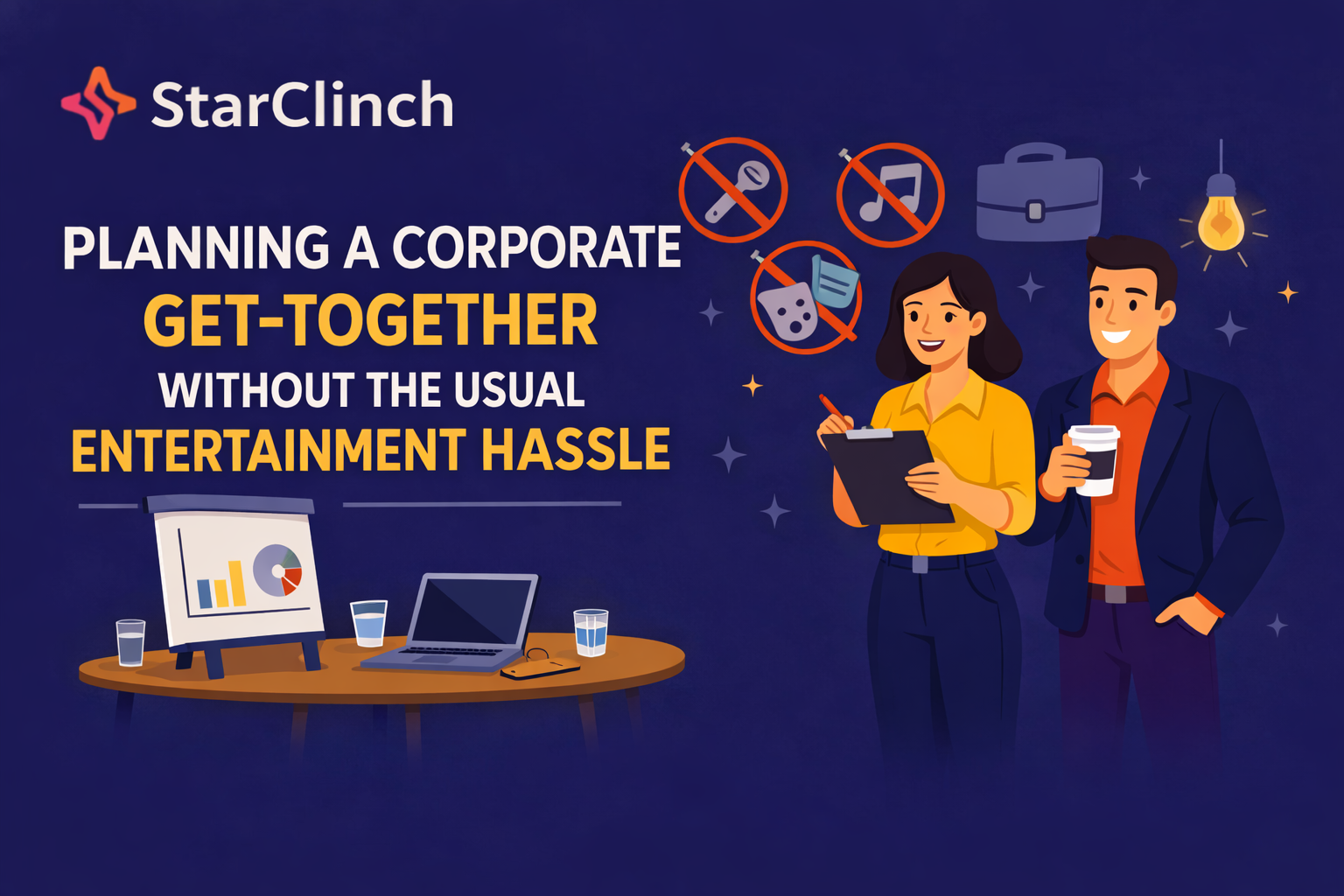 Planning a Corporate Get-Together Without the Usual Entertainment Hassle