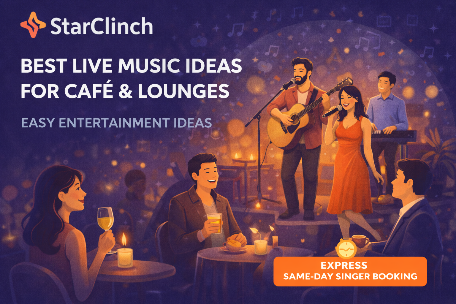 Best Live Music Ideas for Café & Lounges
