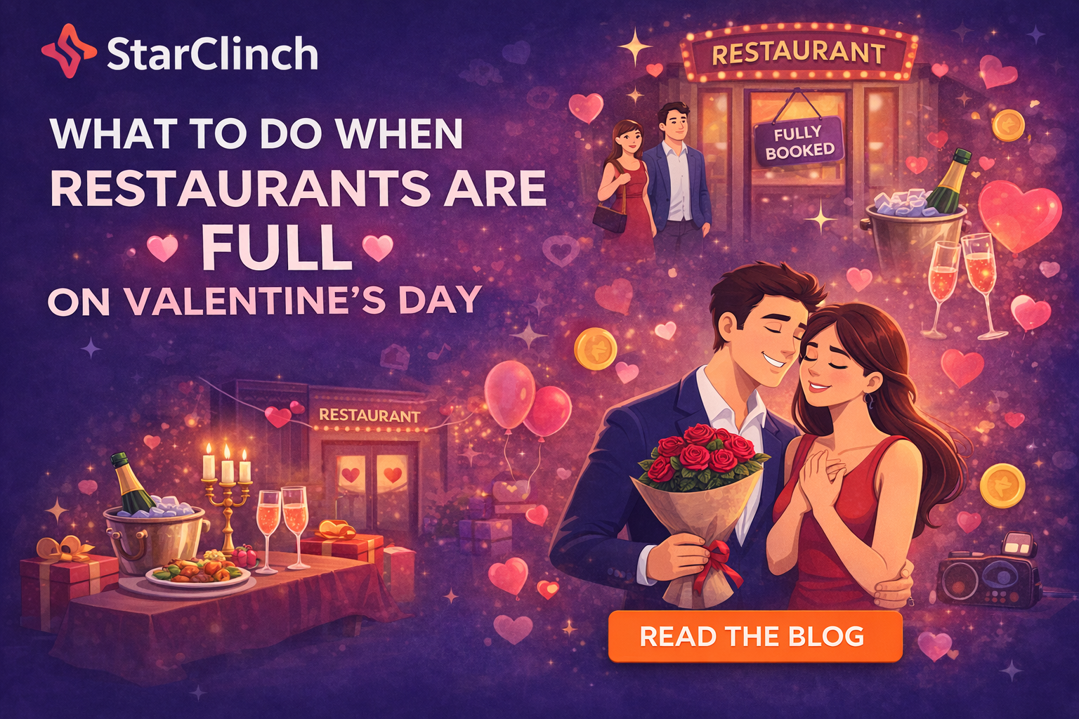 What to Do When Restaurants Are Full on Valentine’s Day