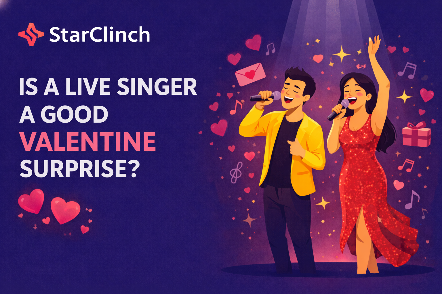 Is a Live Singer a Good Valentine Surprise?