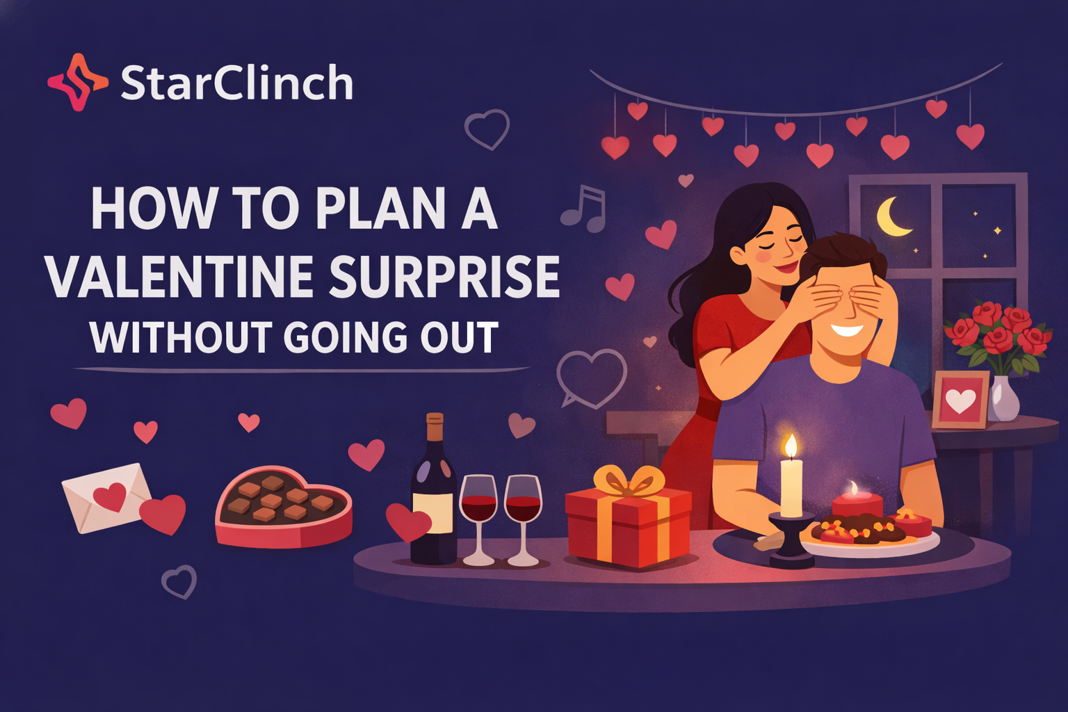 How to Plan a Valentine Surprise Without Going Out