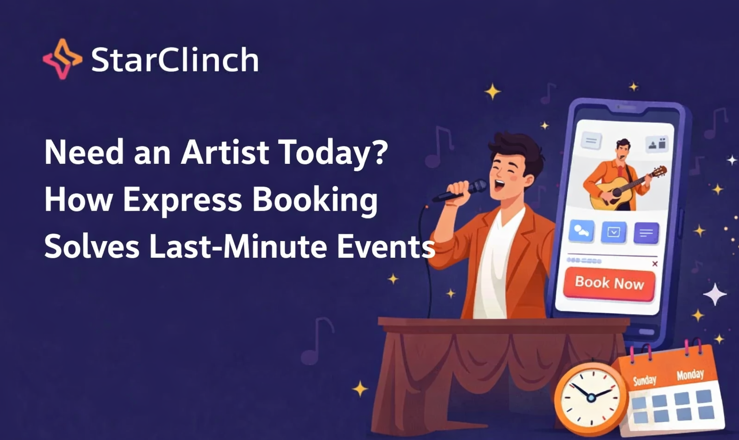Need an Artist Today? How Express Booking Solves Last-Minute Events