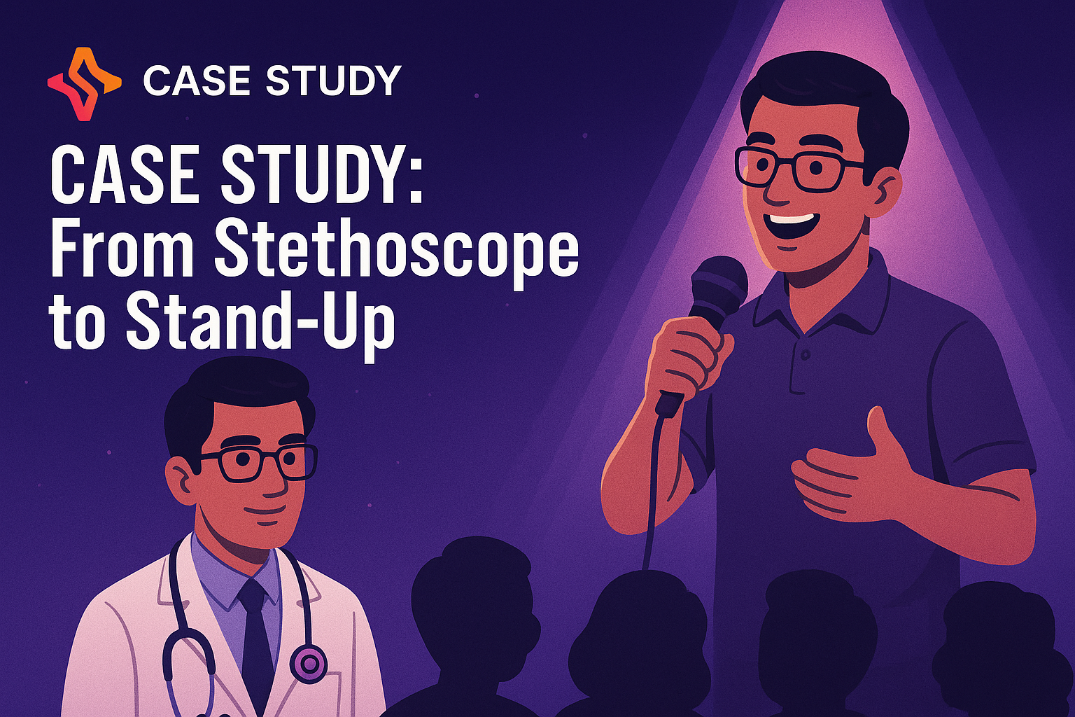 From Stethoscope to Stand-Up: How Dr. Jagdish Chaturvedi Scaled His Comedy Career with StarClinch