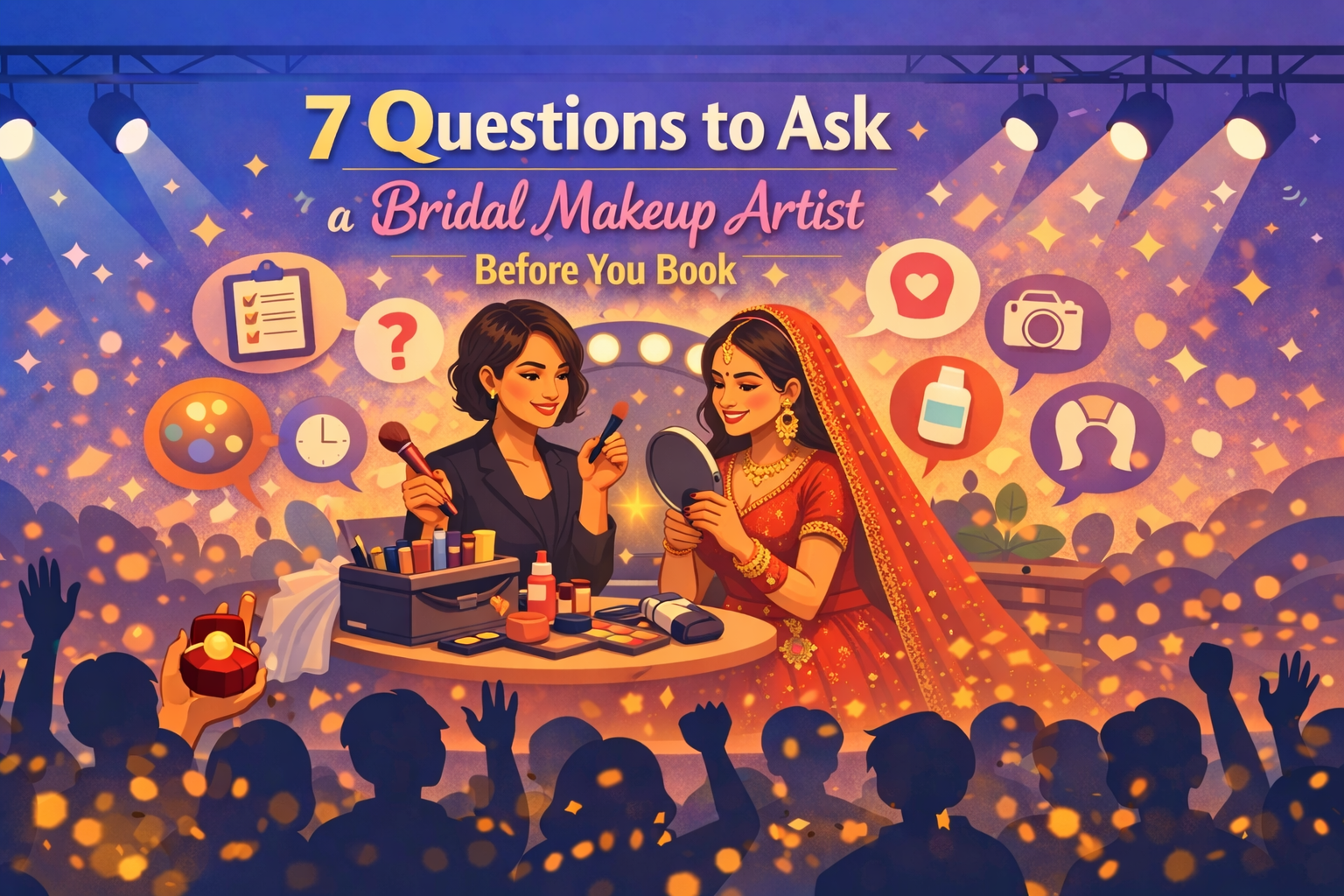 7 questions to ask a bridal makeup artist before you book