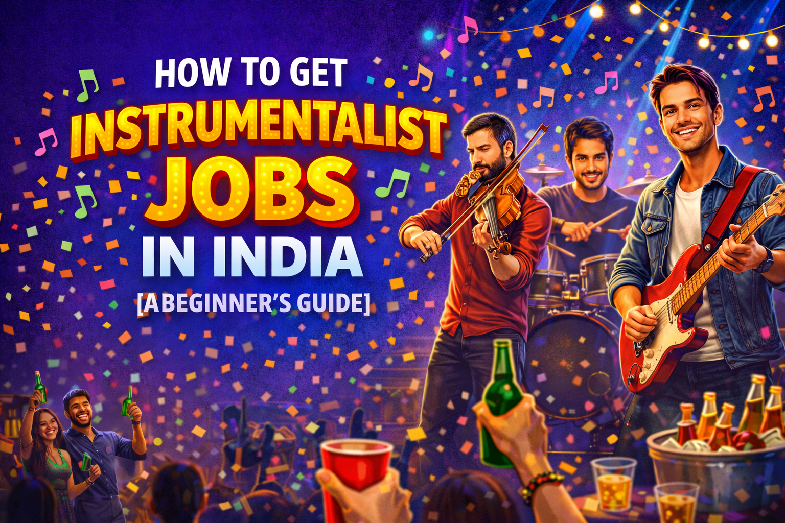 How to Get Instrumentalist Jobs in India [A Beginner’s Guide]