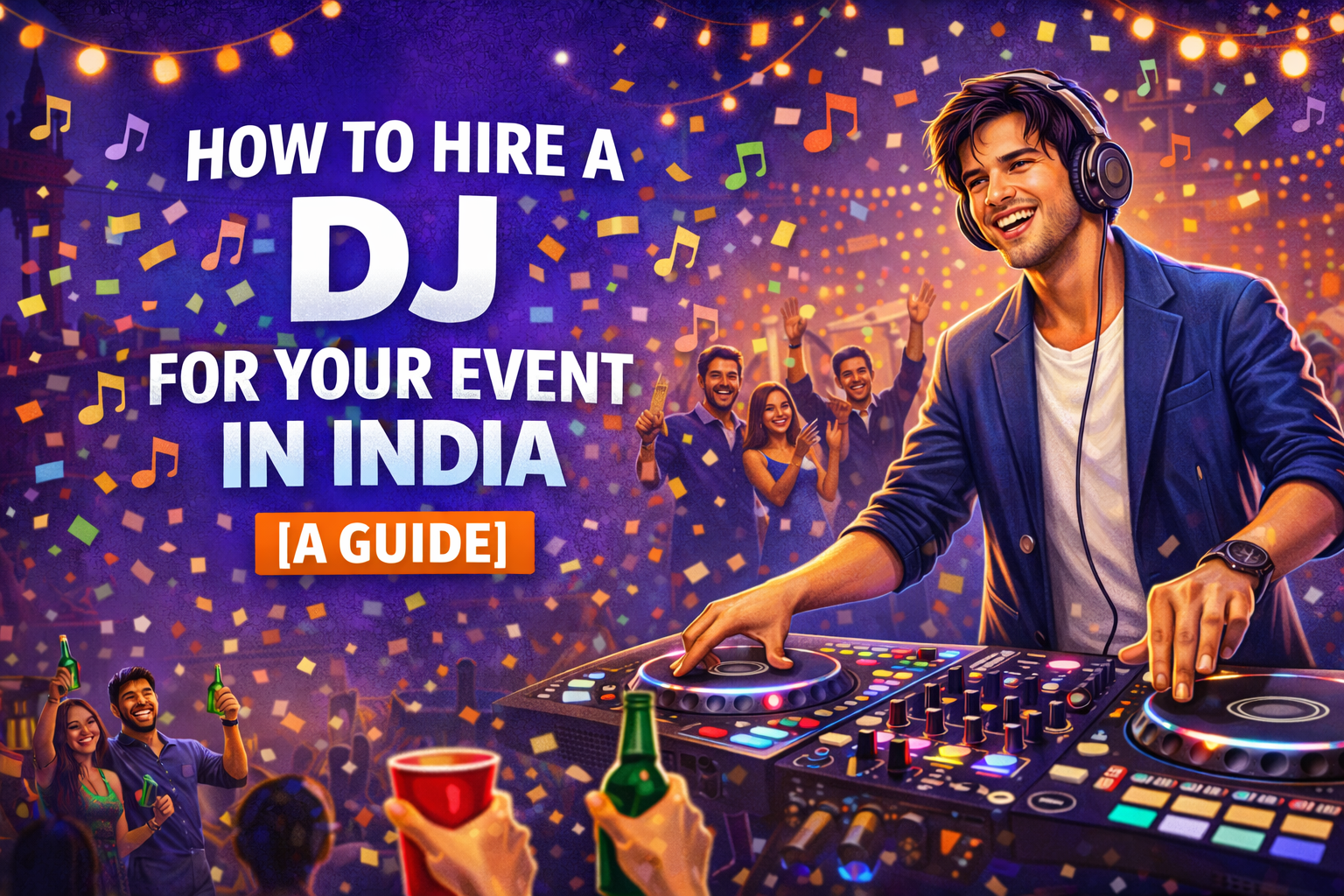 How to Hire a DJ for Your Event in India [A Guide]