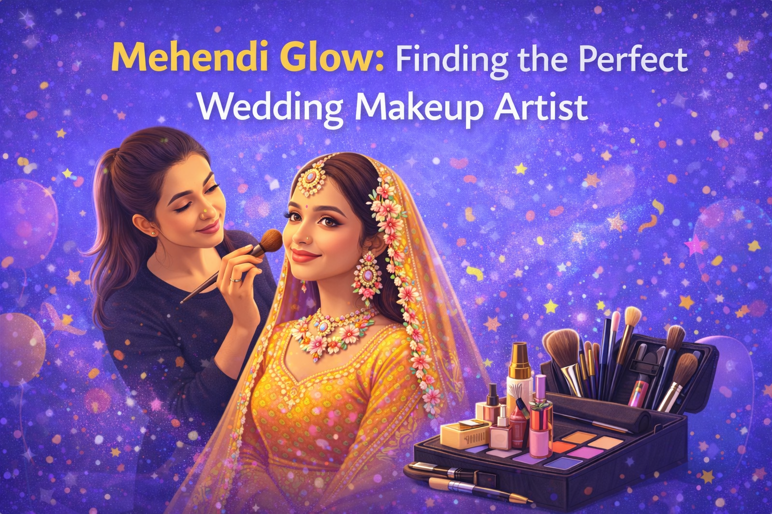 Best Makeup Artist for Mehendi Function and Indian Weddings: A Simple Guide to Booking the Right One