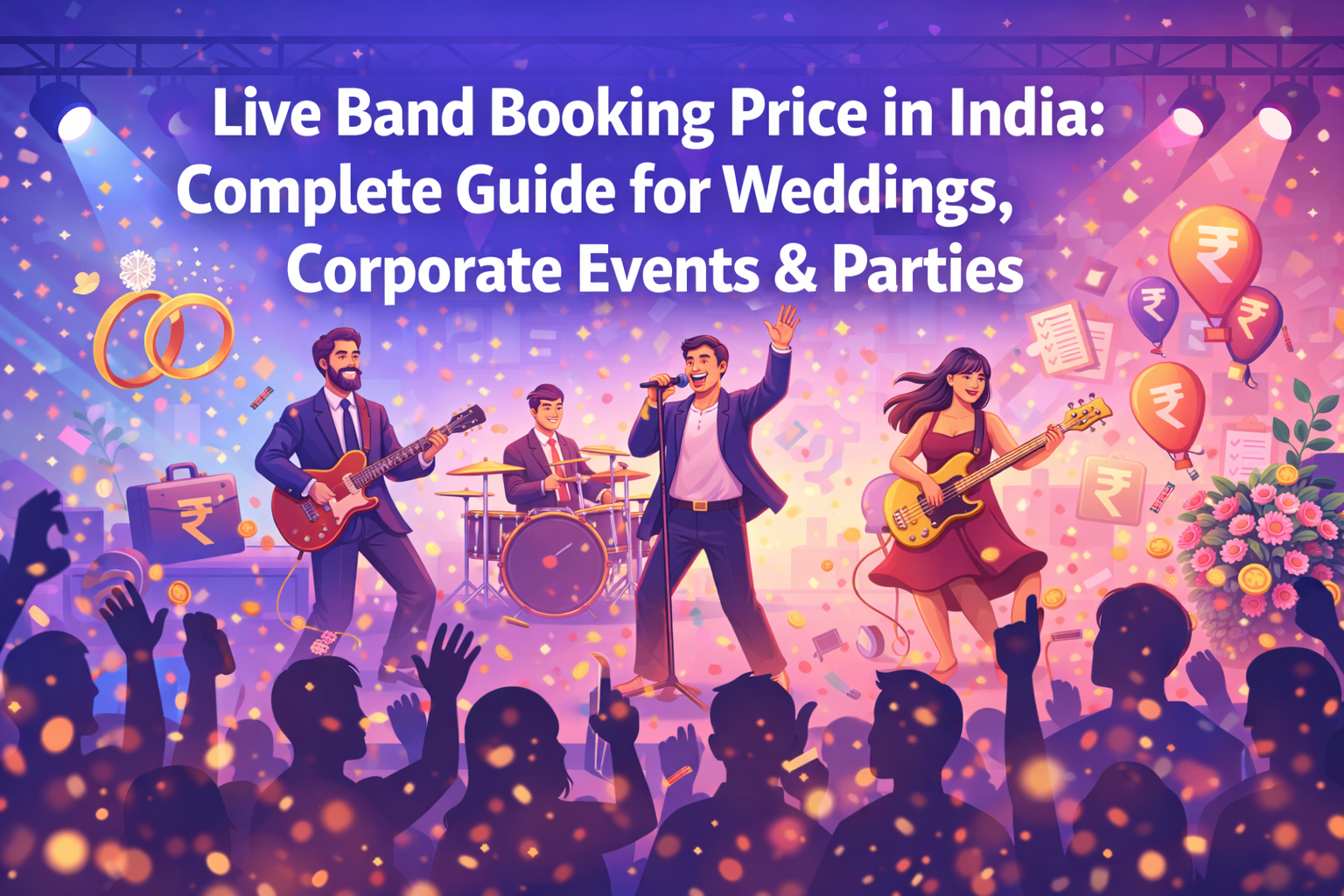 Live Band Booking Price in India: Complete Guide for Weddings, Corporate Events & Parties