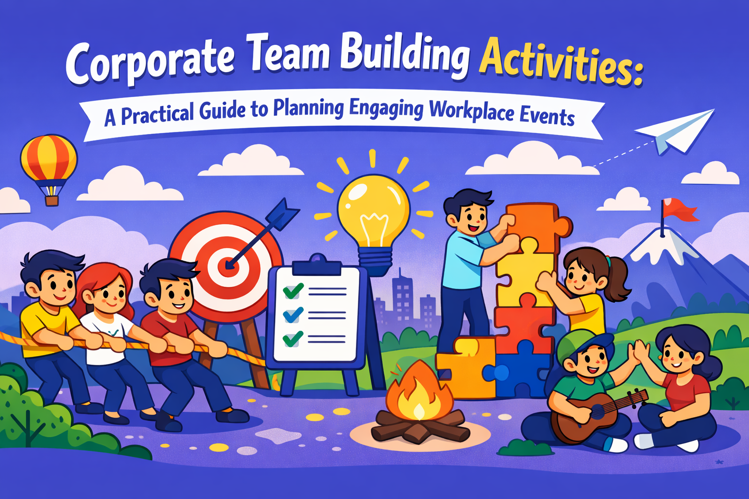 Corporate Team Building Activities: A Practical Guide to Planning ...