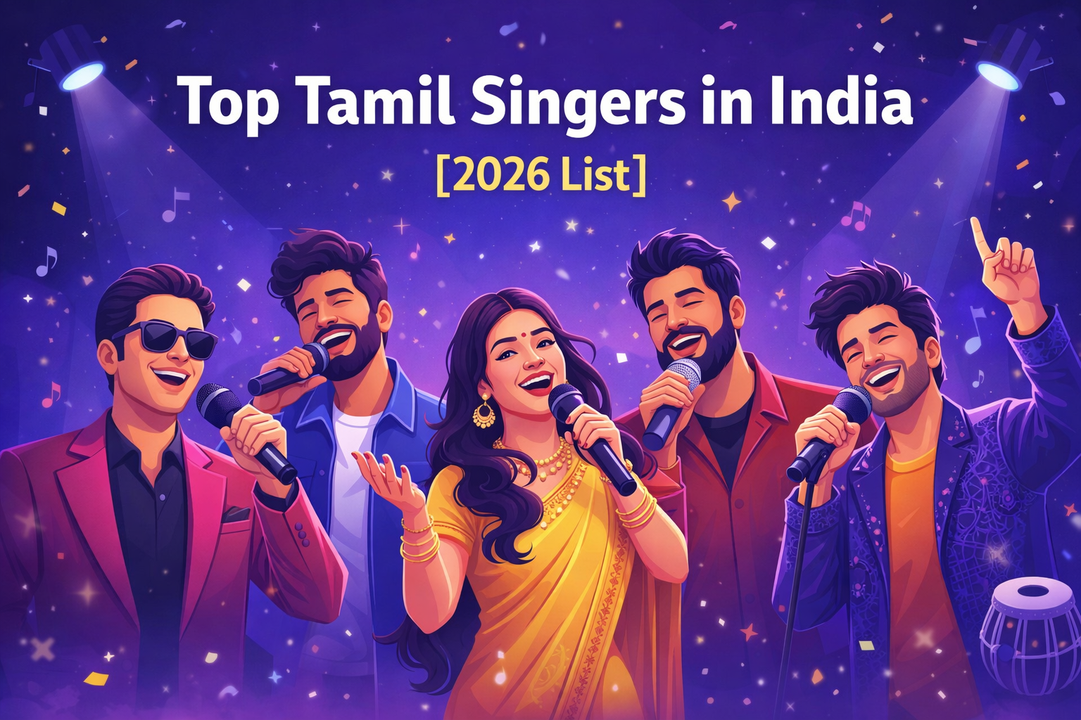 Top Tamil Singers in India [2026 List]