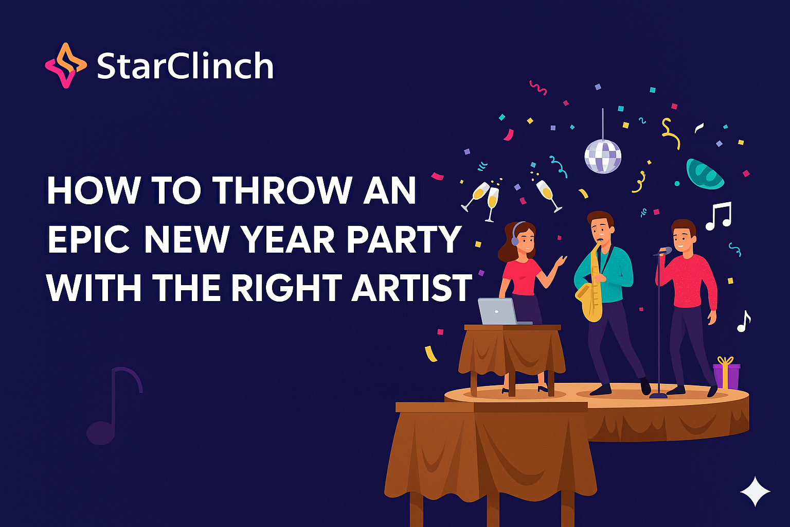 How to Throw an Epic New Year Party with the Right Artists