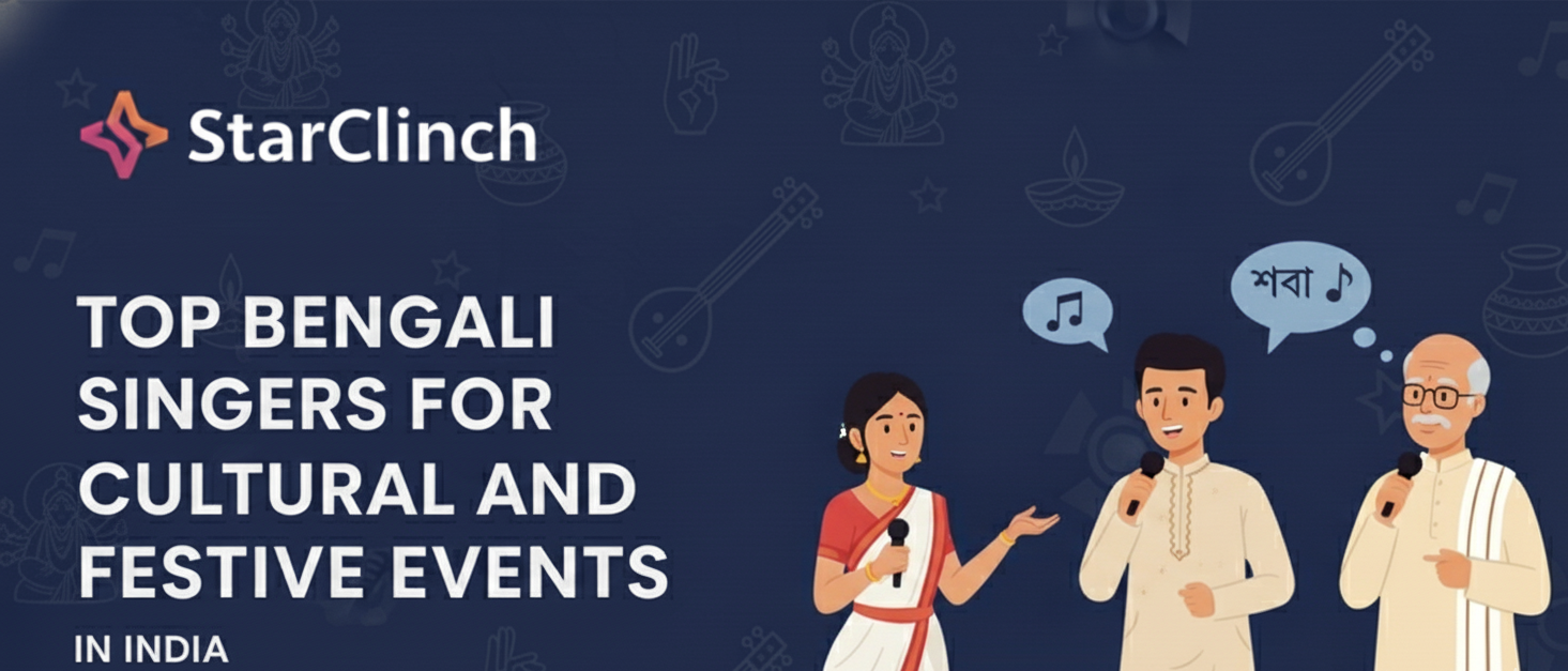 Top Bengali Singers for Cultural and Festive Events