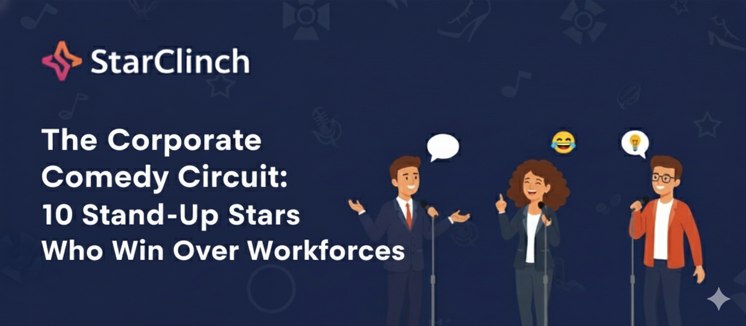 The Corporate Comedy Circuit: 10 Stand-Up Stars Who Win Over Workforces