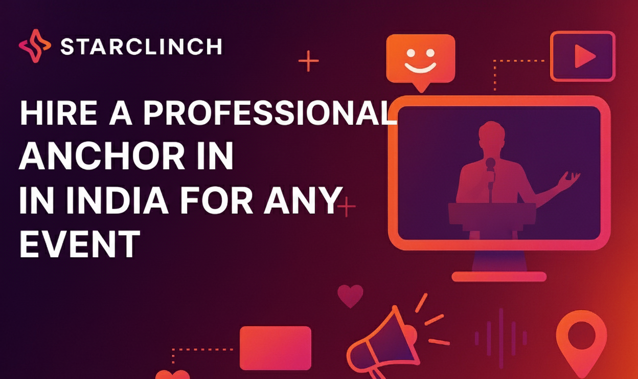 Hire a Professional Anchor in India for Any Event