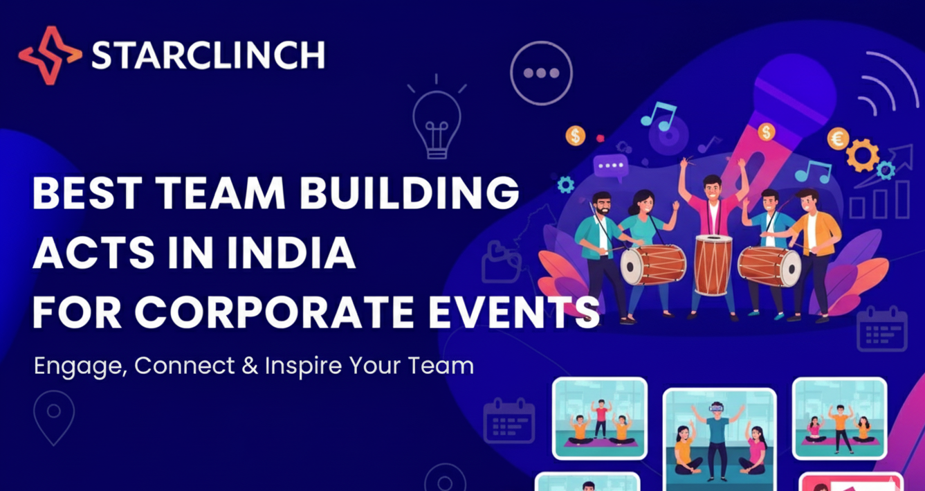 Best Team Building Acts in India for Corporate Events