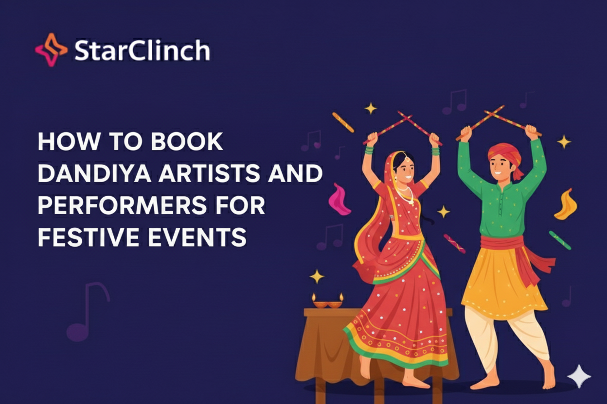 How to Book Dandiya Artists and Performers for Festive Events