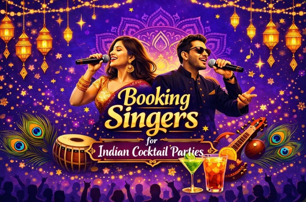 The Complete Guide to Booking Singers for Your Wedding Cocktail Party in India