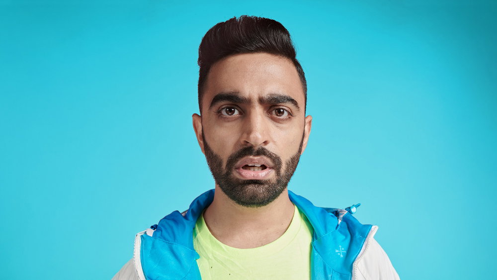 Rahul dua doing standup comedy