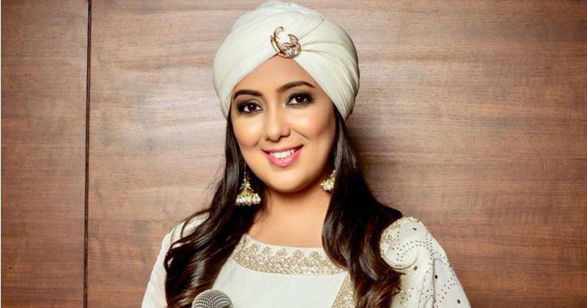 Harshdeep kaur posing for the image.