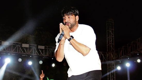 ajay hooda posing for the image