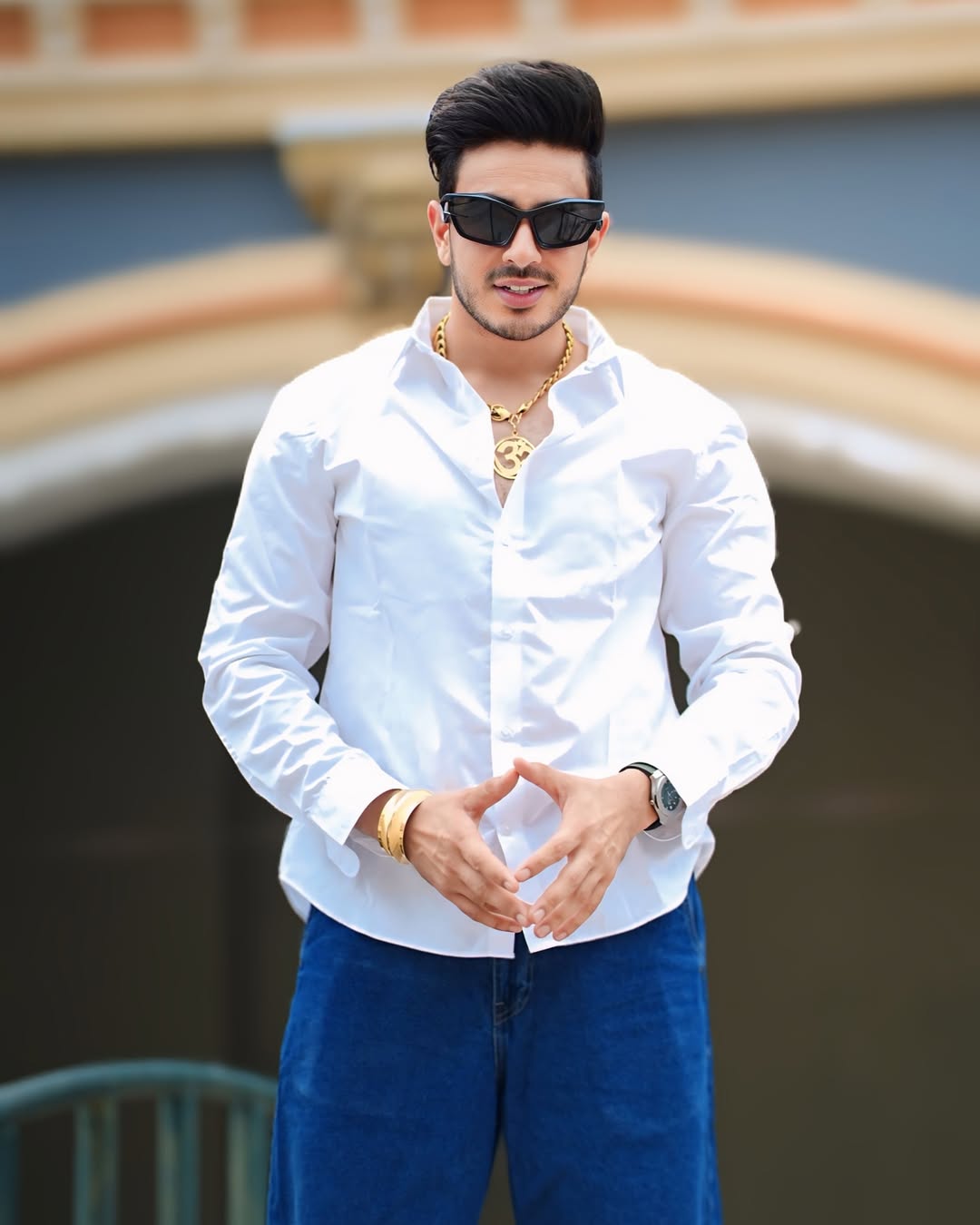 Diler posing for the image