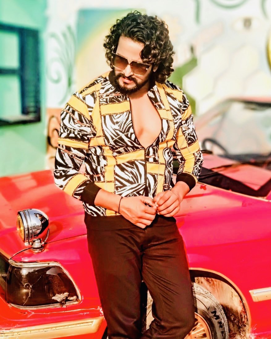 Manjeet Sharma posing for the image.